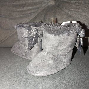 Brand New with Tag.  Koala Baby Gray Boots Size 2